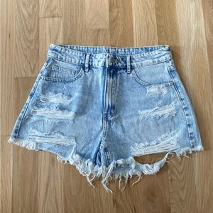 Frayed Short shorts